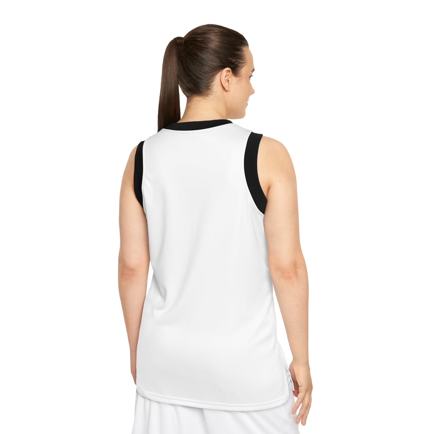 Motivational Unisex Basketball Jersey - Choose Yourself & Get Over It