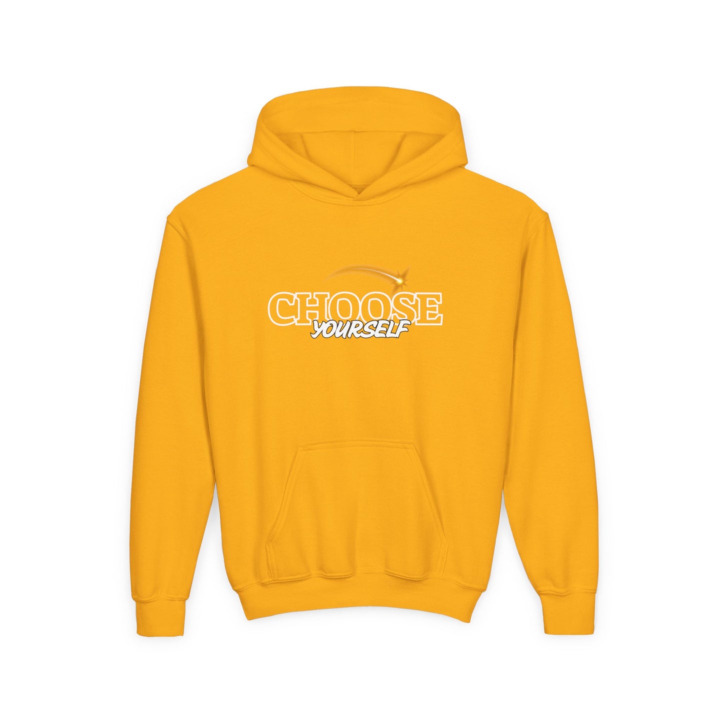Choose Yourself Youth Hoodie — Inspirational Kids Pullover with 'Choose Yourself' Graphic