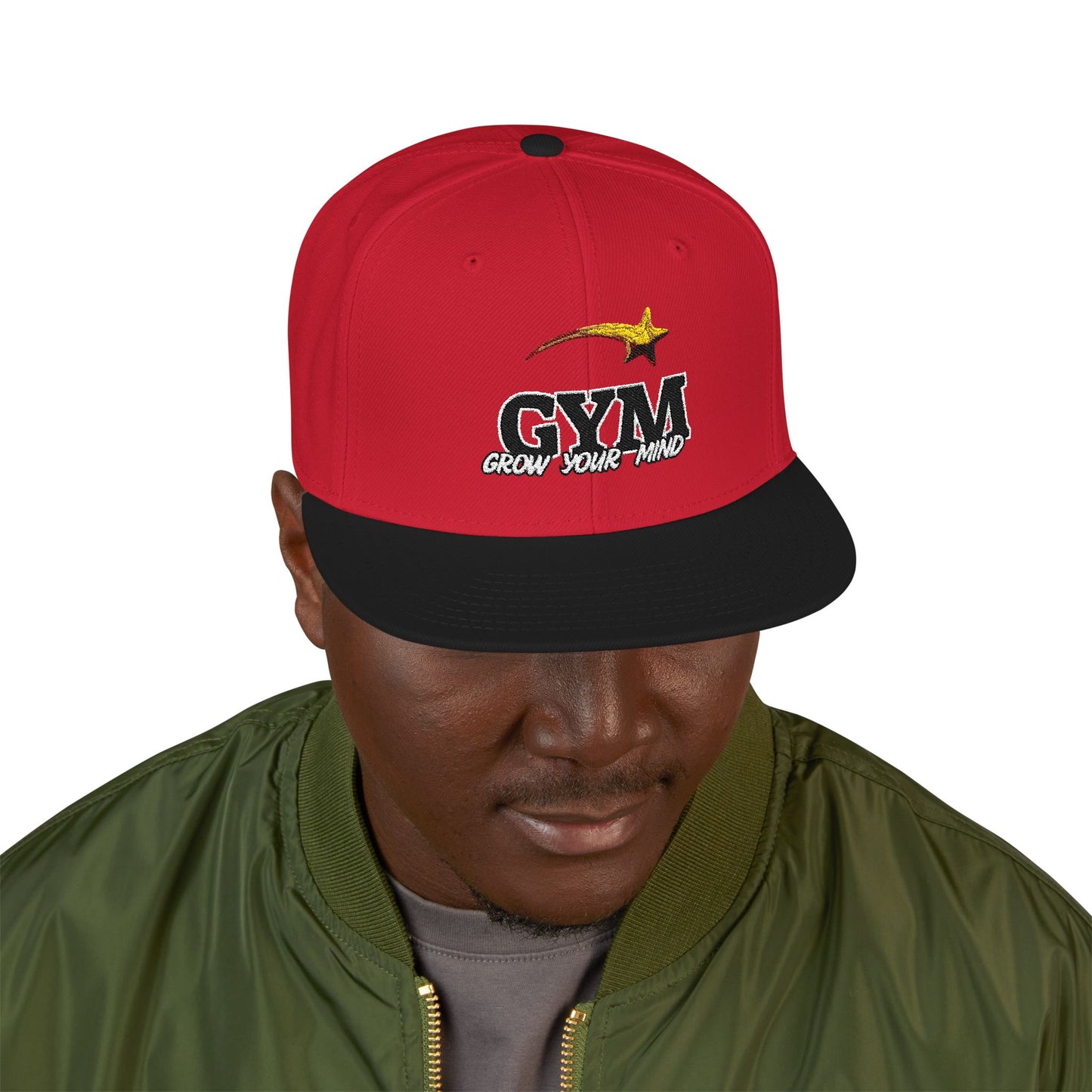 G.Y.M Flat Brim Snapback