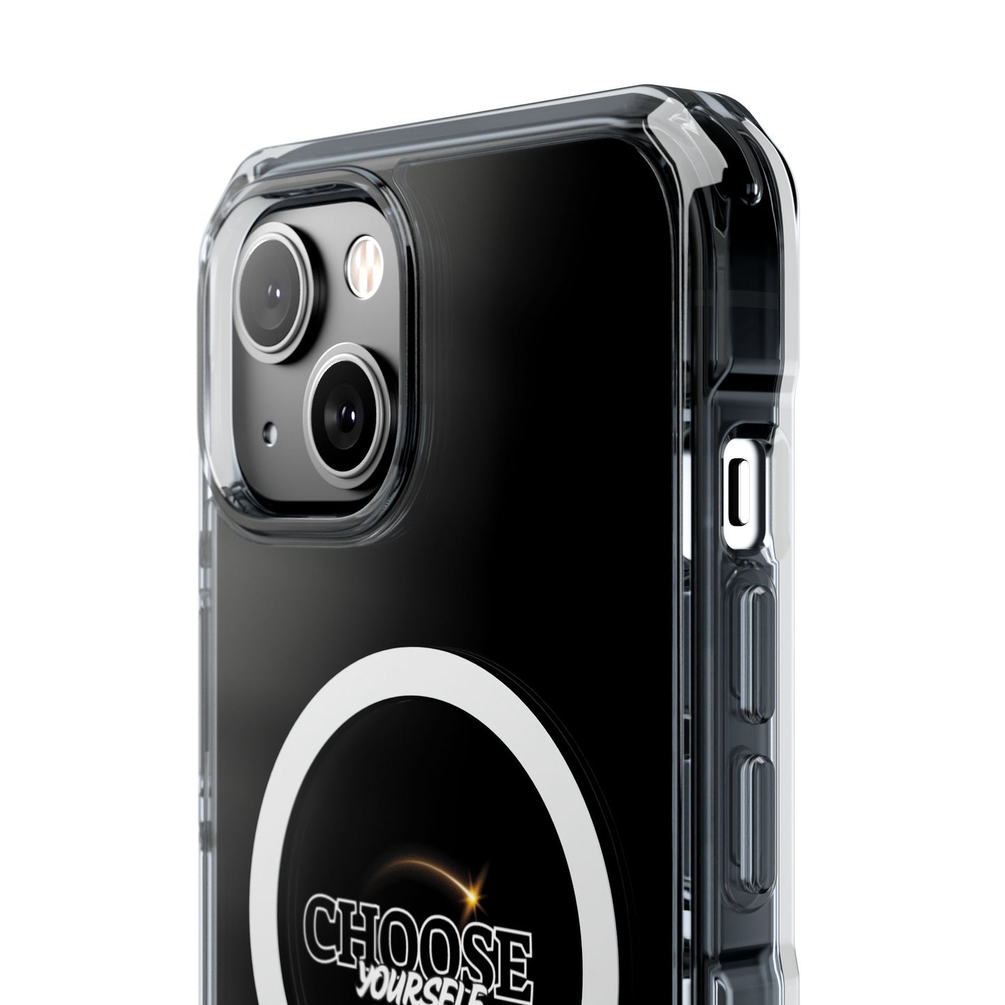 Magnetic Clear Impact Case - "Choose Yourself" Smartphone Cover