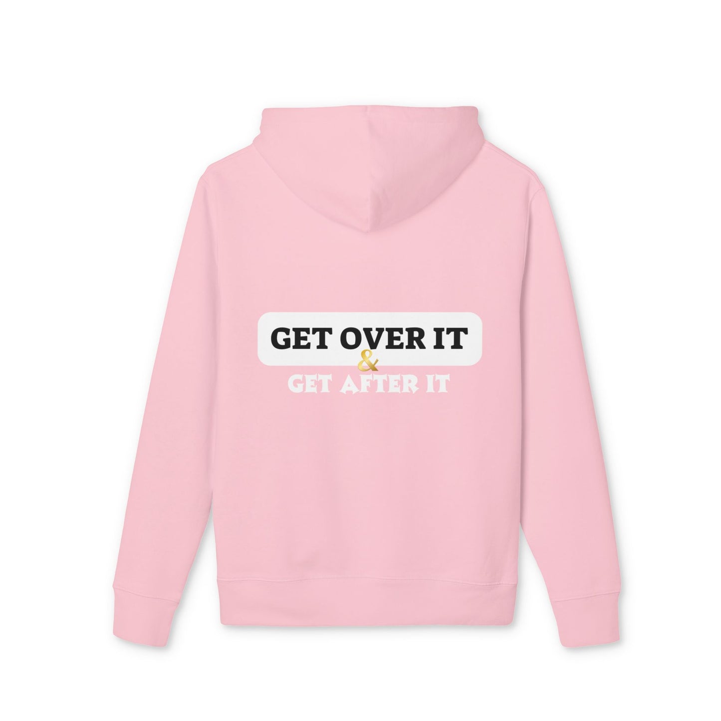 Fitted Hoodie: CY & Get Over It