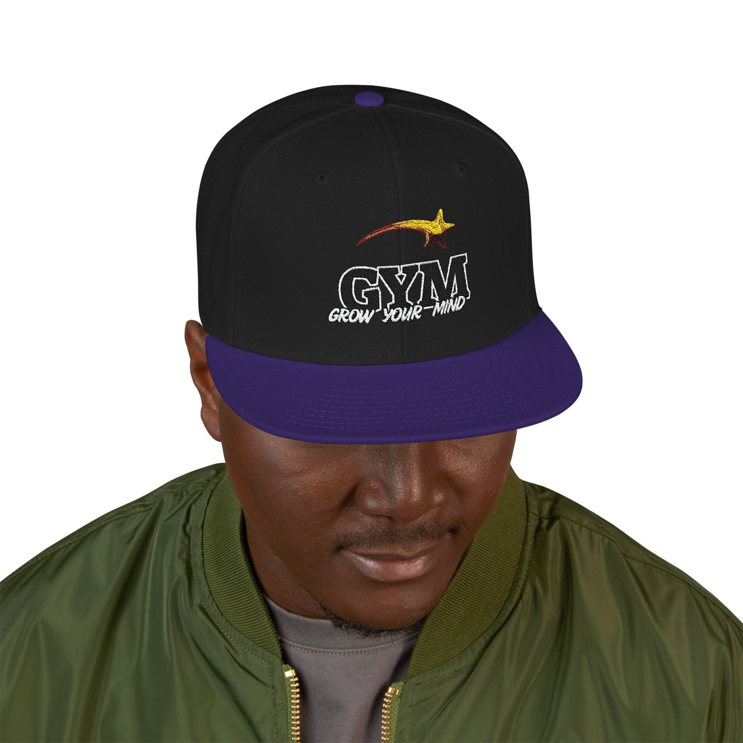 G.Y.M Flat Brim Snapback