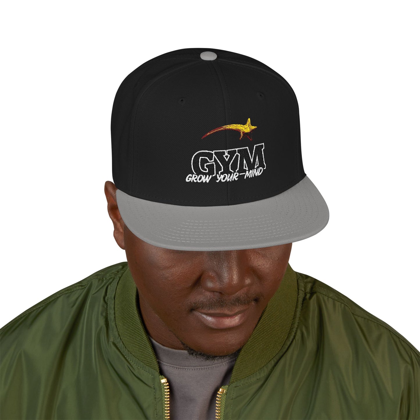 G.Y.M Flat Brim Snapback