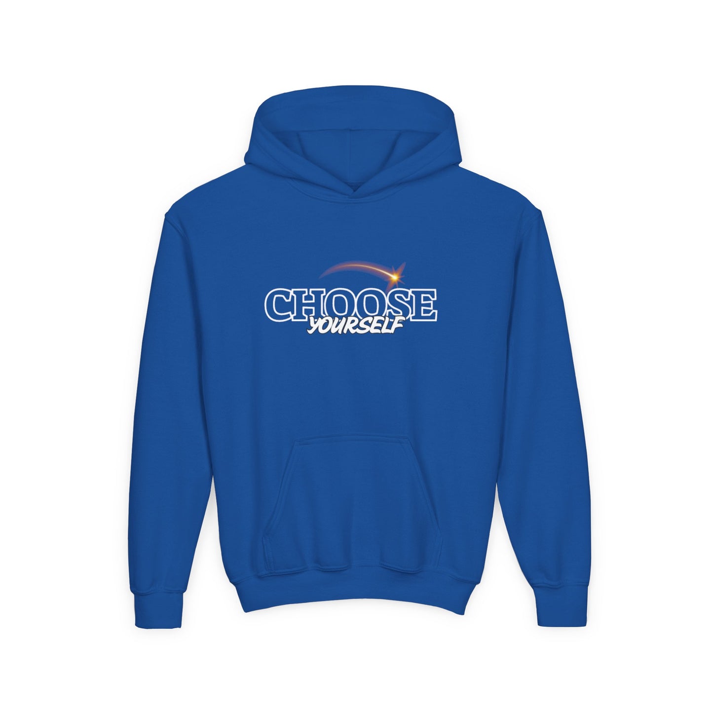 Choose Yourself Youth Hoodie — Inspirational Kids Pullover with 'Choose Yourself' Graphic