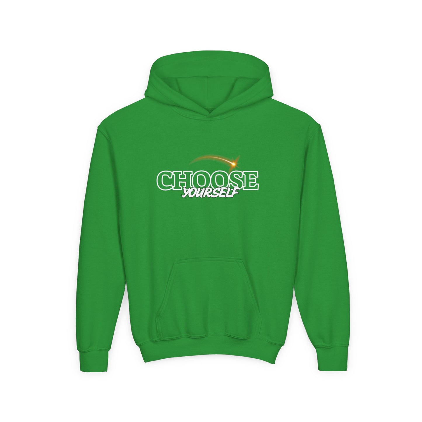 Choose Yourself Youth Hoodie — Inspirational Kids Pullover with 'Choose Yourself' Graphic