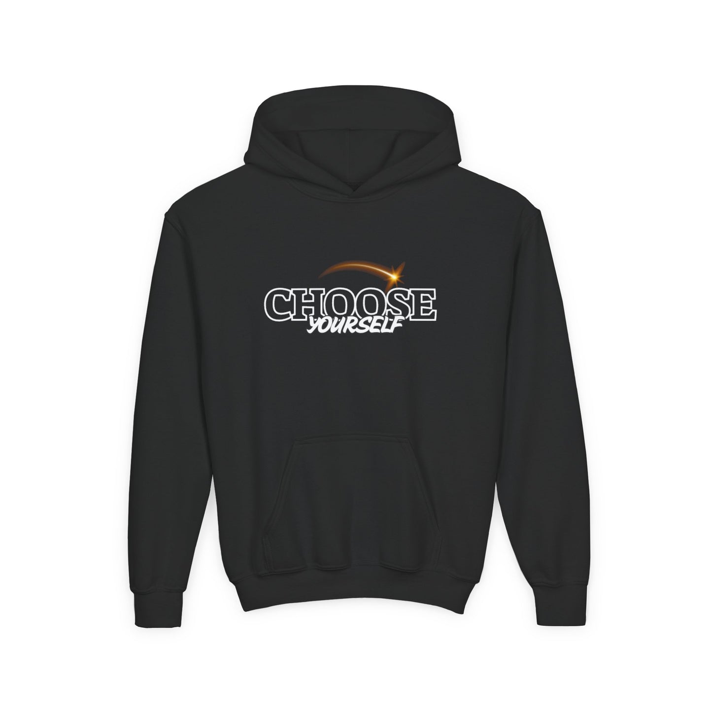Choose Yourself Youth Hoodie — Inspirational Kids Pullover with 'Choose Yourself' Graphic