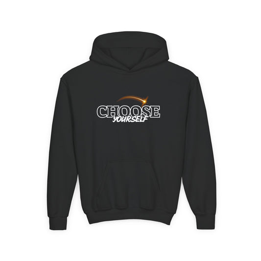 Choose Yourself Youth Hoodie — Inspirational Kids Pullover with 'Choose Yourself' Graphic