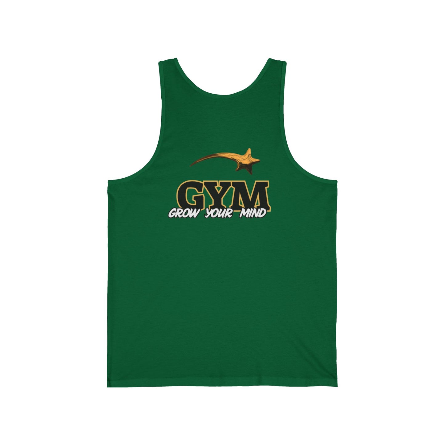 Motivational Unisex Jersey Tank - 'Be Yourself', Workout, Summer Wear, Gift for Friends, Fitness Apparel, Casual Tank Top