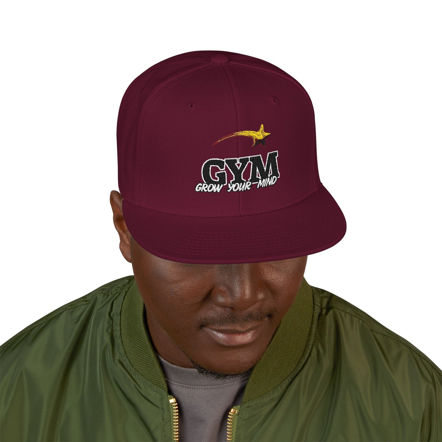 G.Y.M Flat Brim Snapback