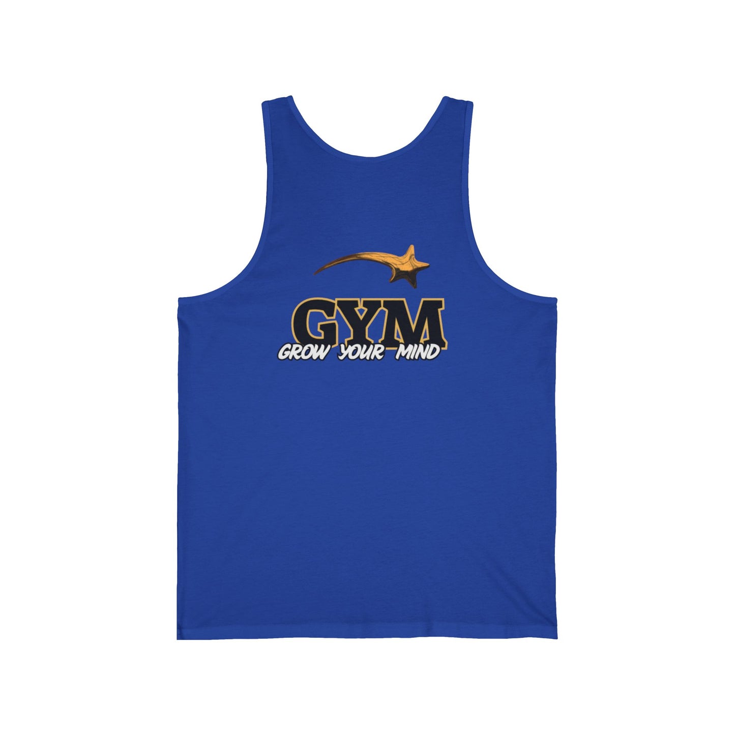 Motivational Unisex Jersey Tank - 'Be Yourself', Workout, Summer Wear, Gift for Friends, Fitness Apparel, Casual Tank Top