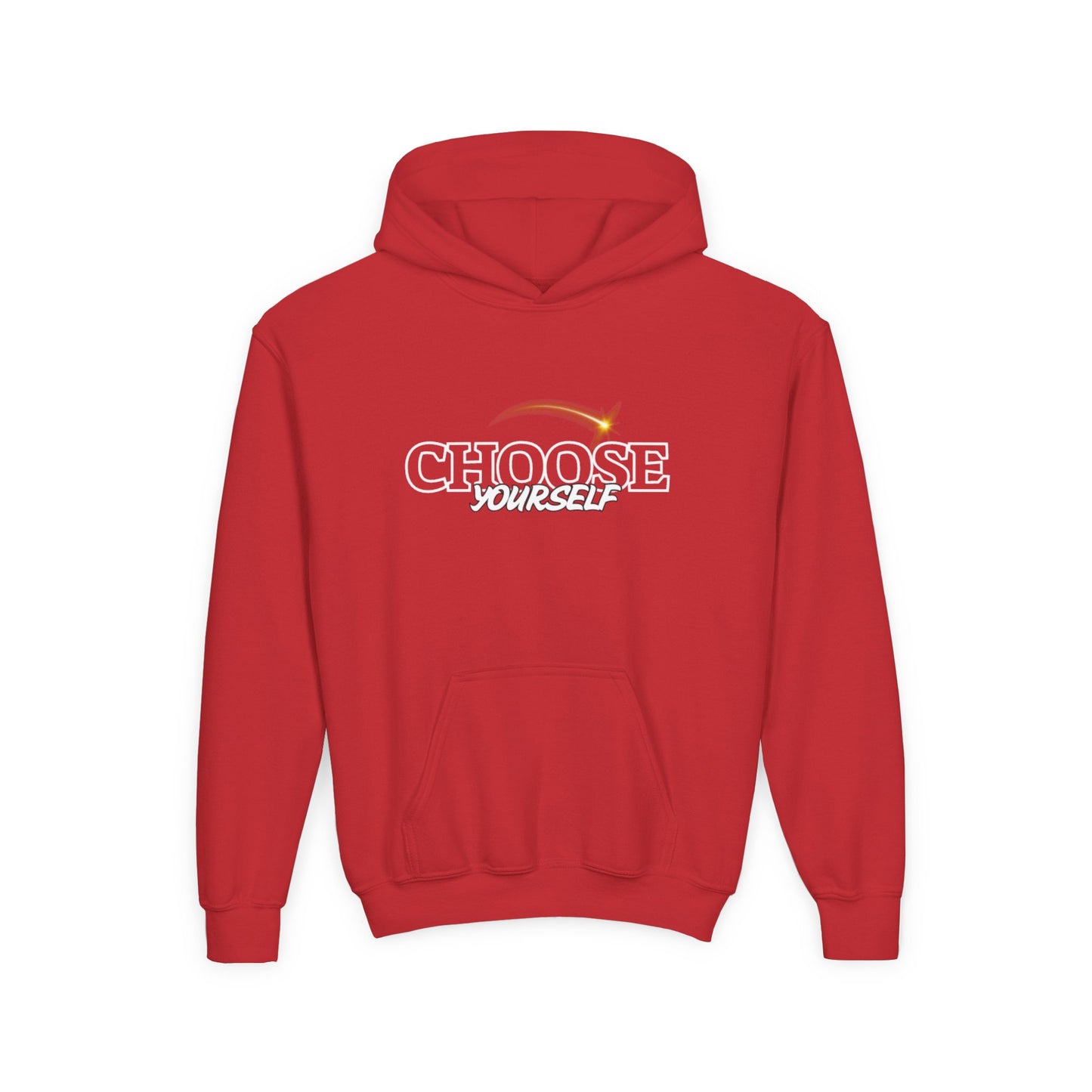 Choose Yourself Youth Hoodie — Inspirational Kids Pullover with 'Choose Yourself' Graphic