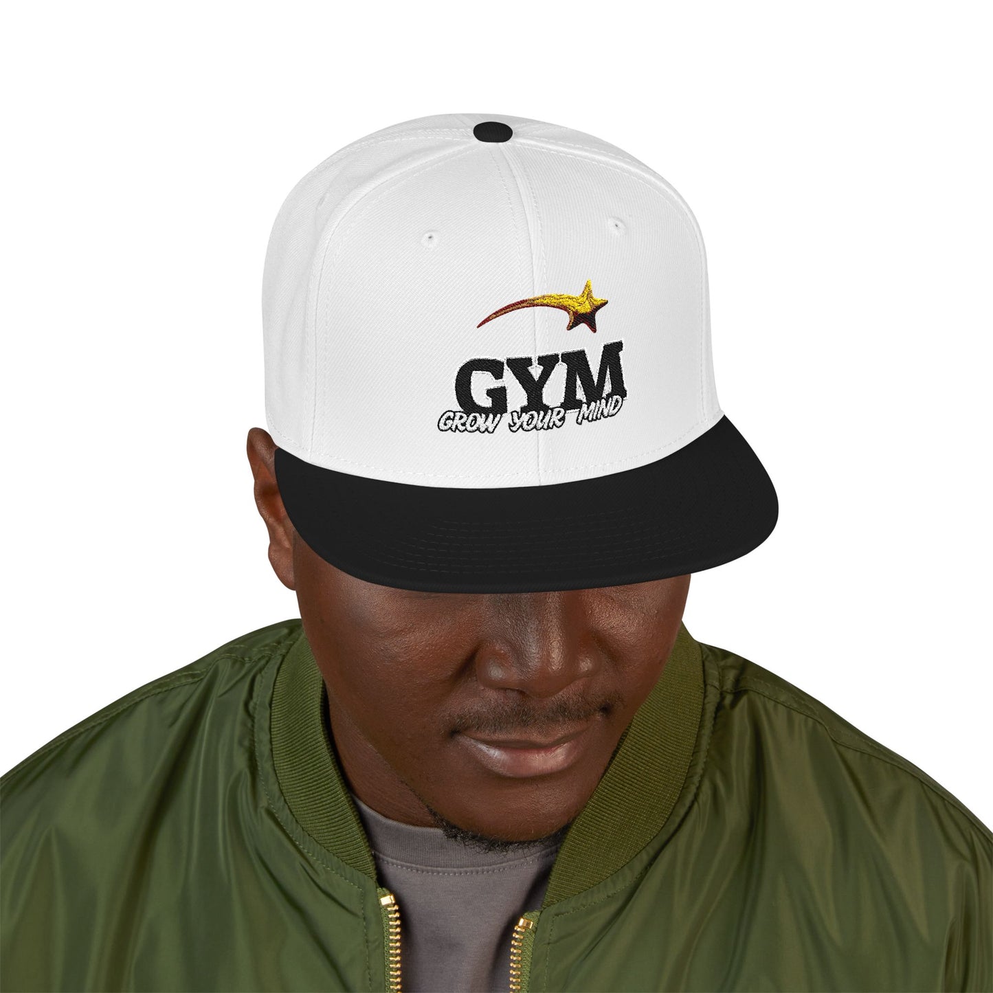 G.Y.M Flat Brim Snapback