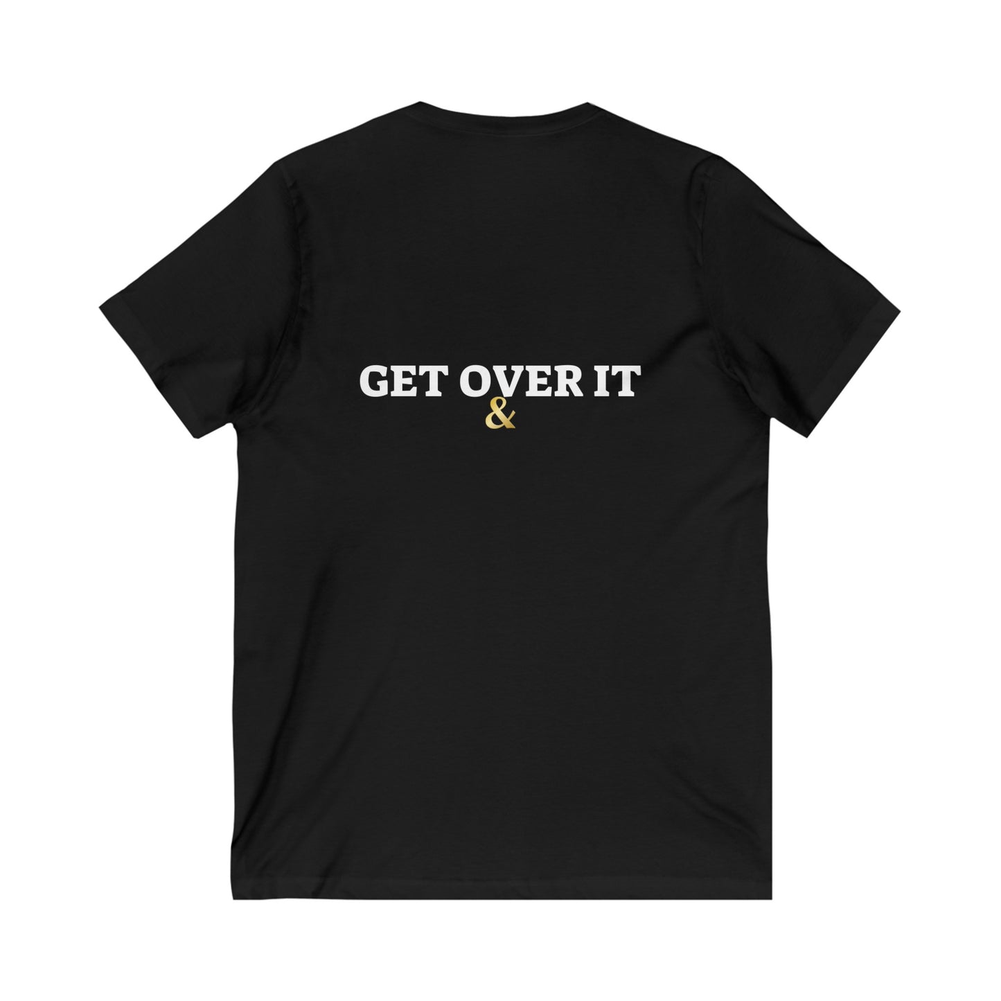 Unisex Jersey Short Sleeve V-Neck Tee