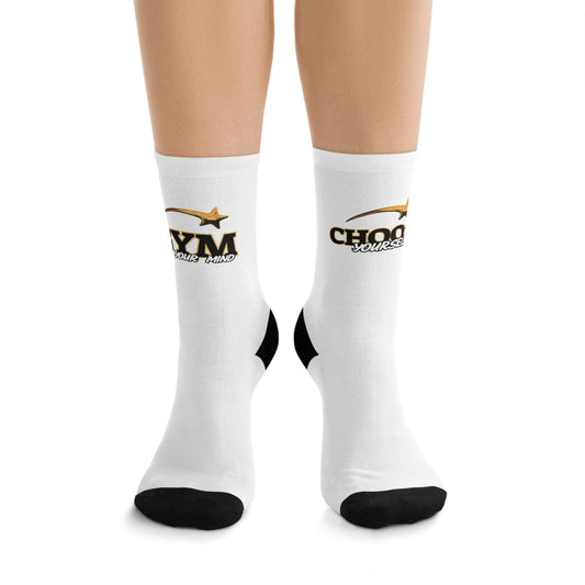 Inspirational Recycled Poly Socks – "Over It & After It" Design