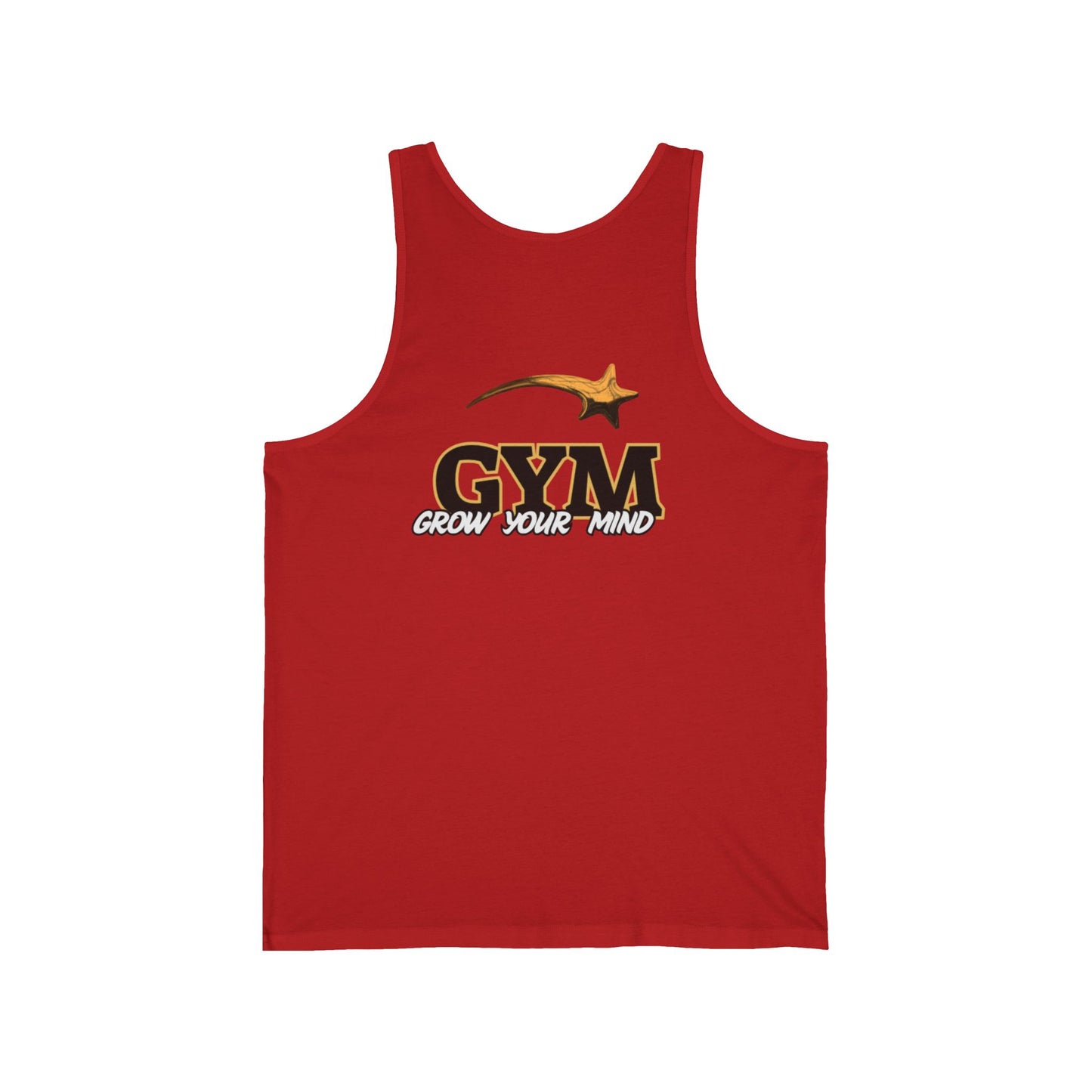 Motivational Unisex Jersey Tank - 'Be Yourself', Workout, Summer Wear, Gift for Friends, Fitness Apparel, Casual Tank Top