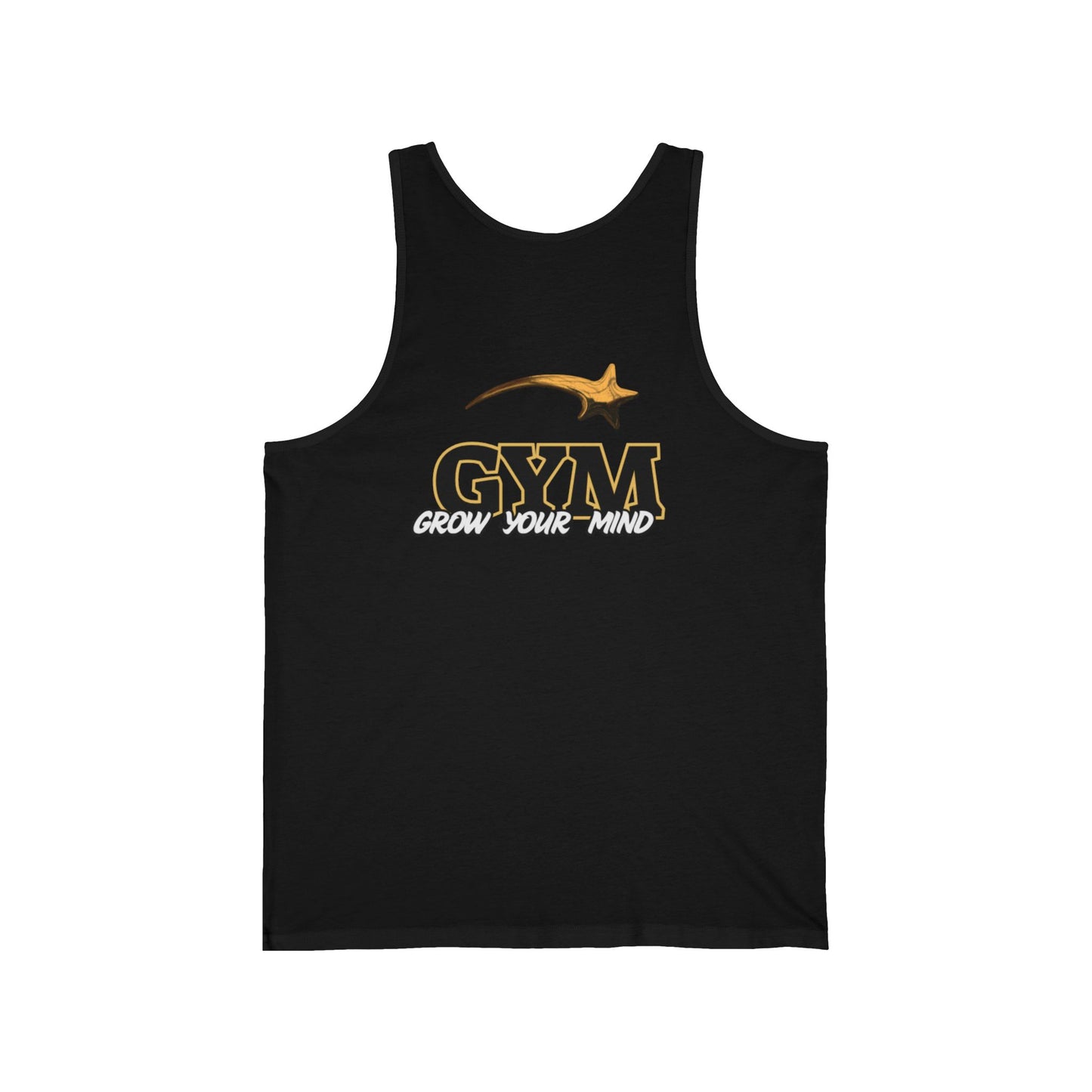 Motivational Unisex Jersey Tank - 'Be Yourself', Workout, Summer Wear, Gift for Friends, Fitness Apparel, Casual Tank Top