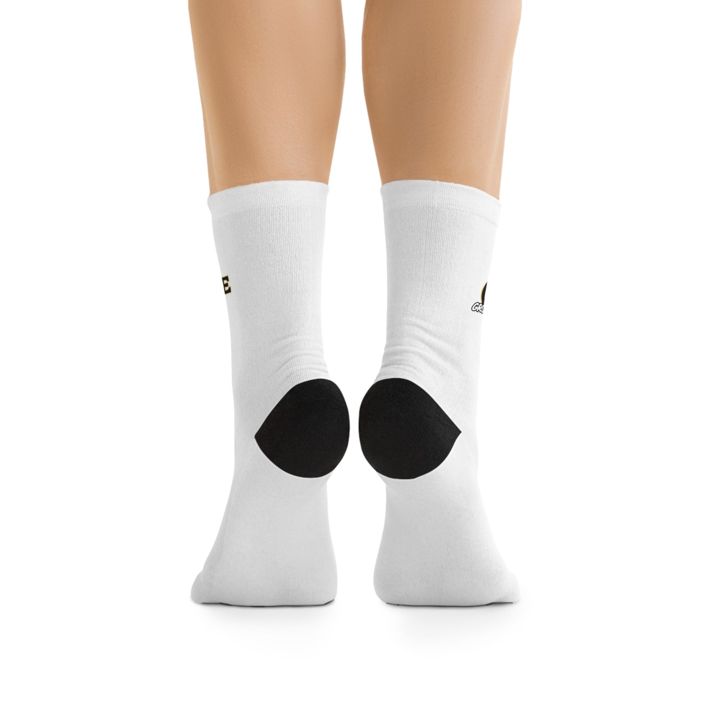 Inspirational Recycled Poly Socks – "Over It & After It" Design