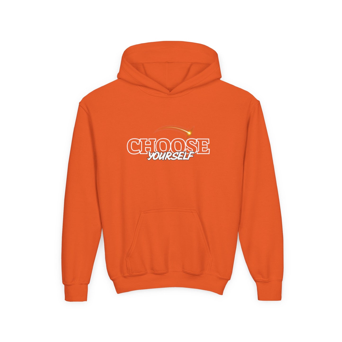 Choose Yourself Youth Hoodie — Inspirational Kids Pullover with 'Choose Yourself' Graphic