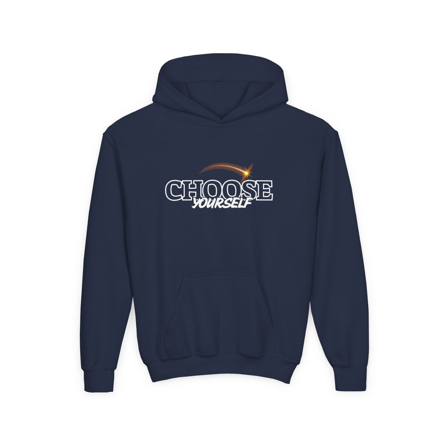 Choose Yourself Youth Hoodie — Inspirational Kids Pullover with 'Choose Yourself' Graphic