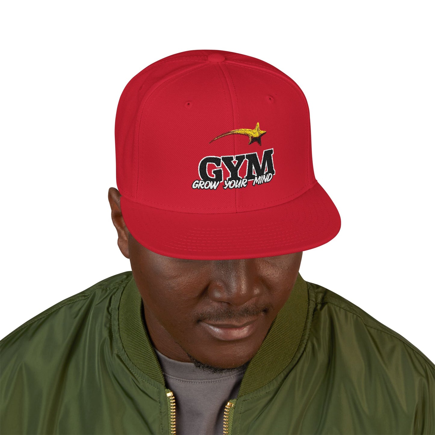 G.Y.M Flat Brim Snapback