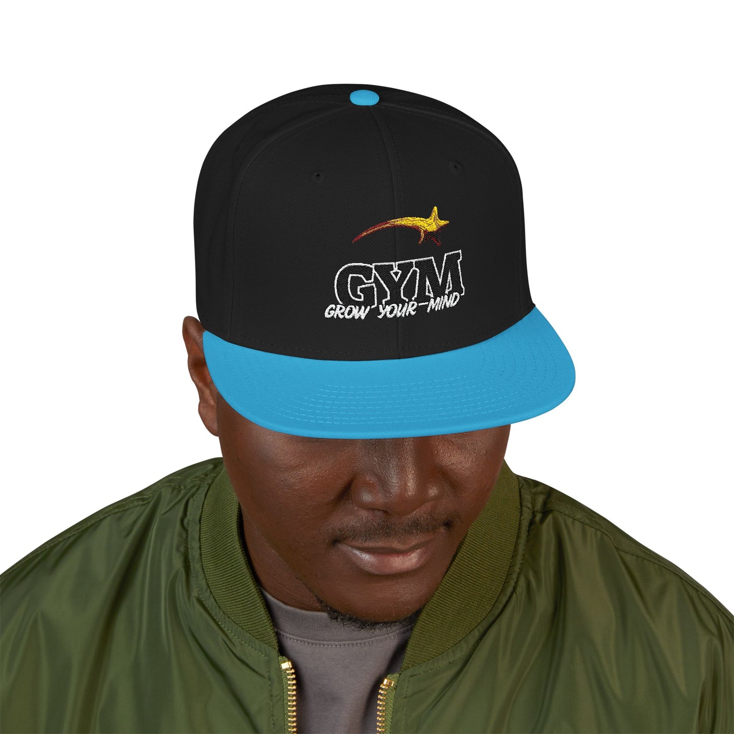 G.Y.M Flat Brim Snapback