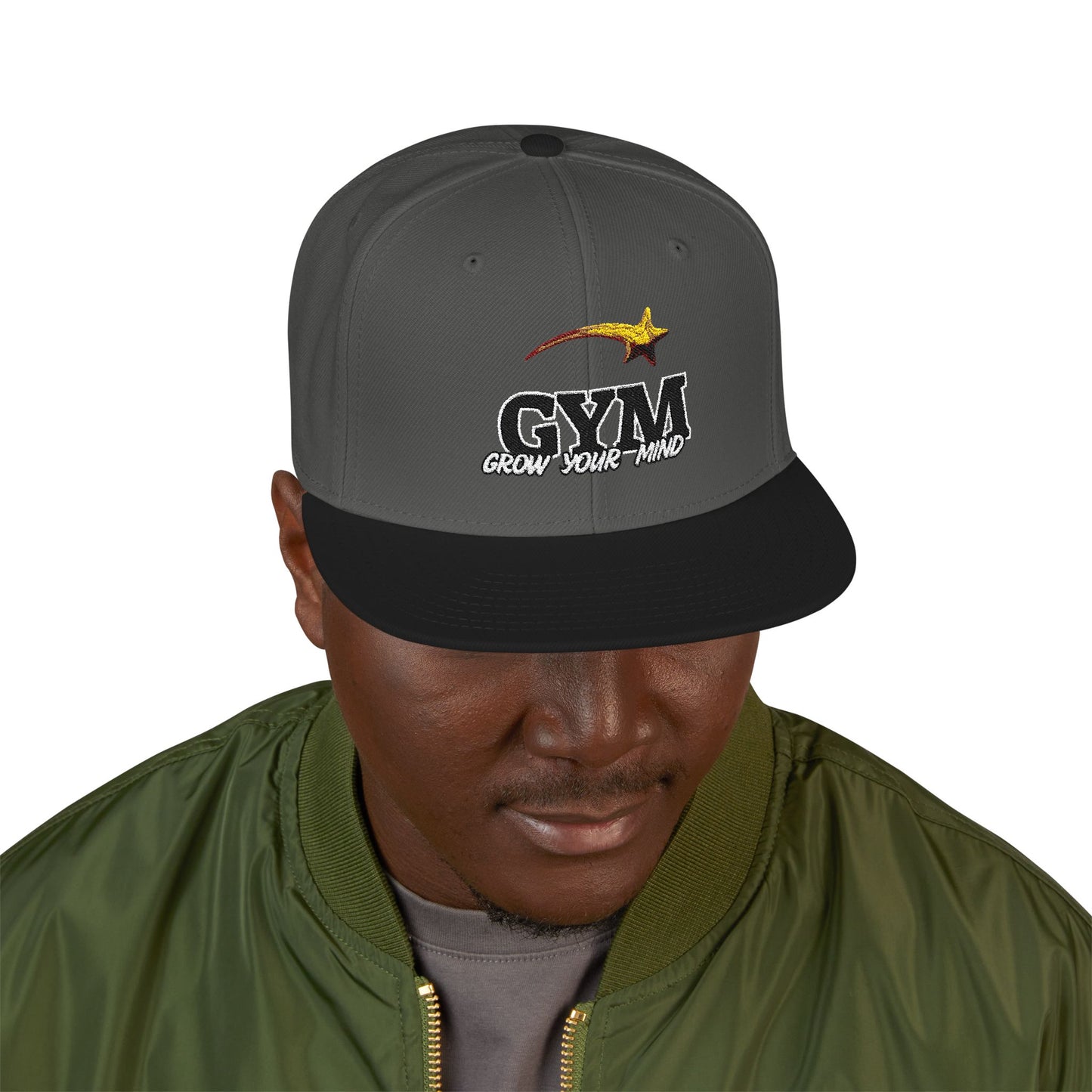 G.Y.M Flat Brim Snapback