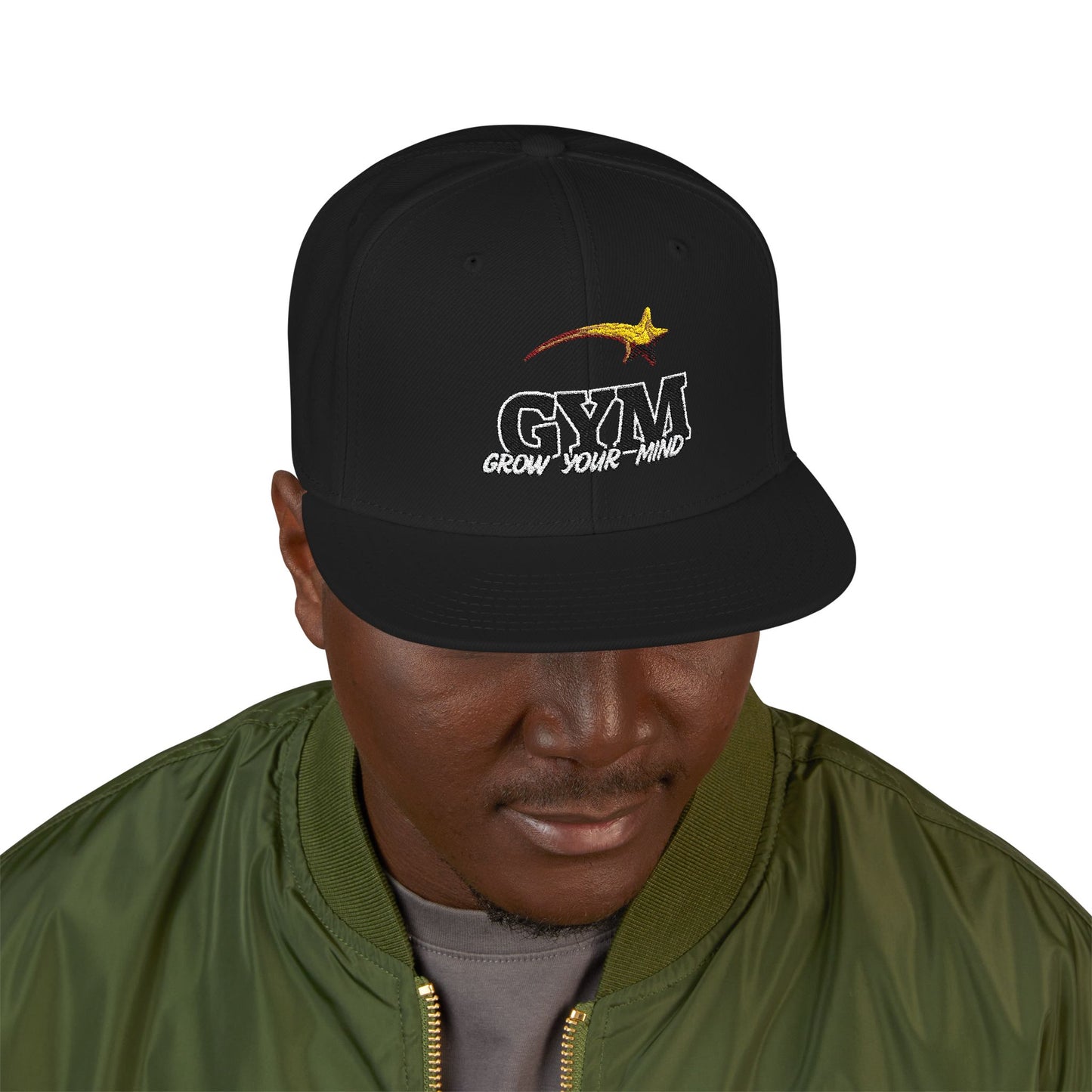 G.Y.M Flat Brim Snapback
