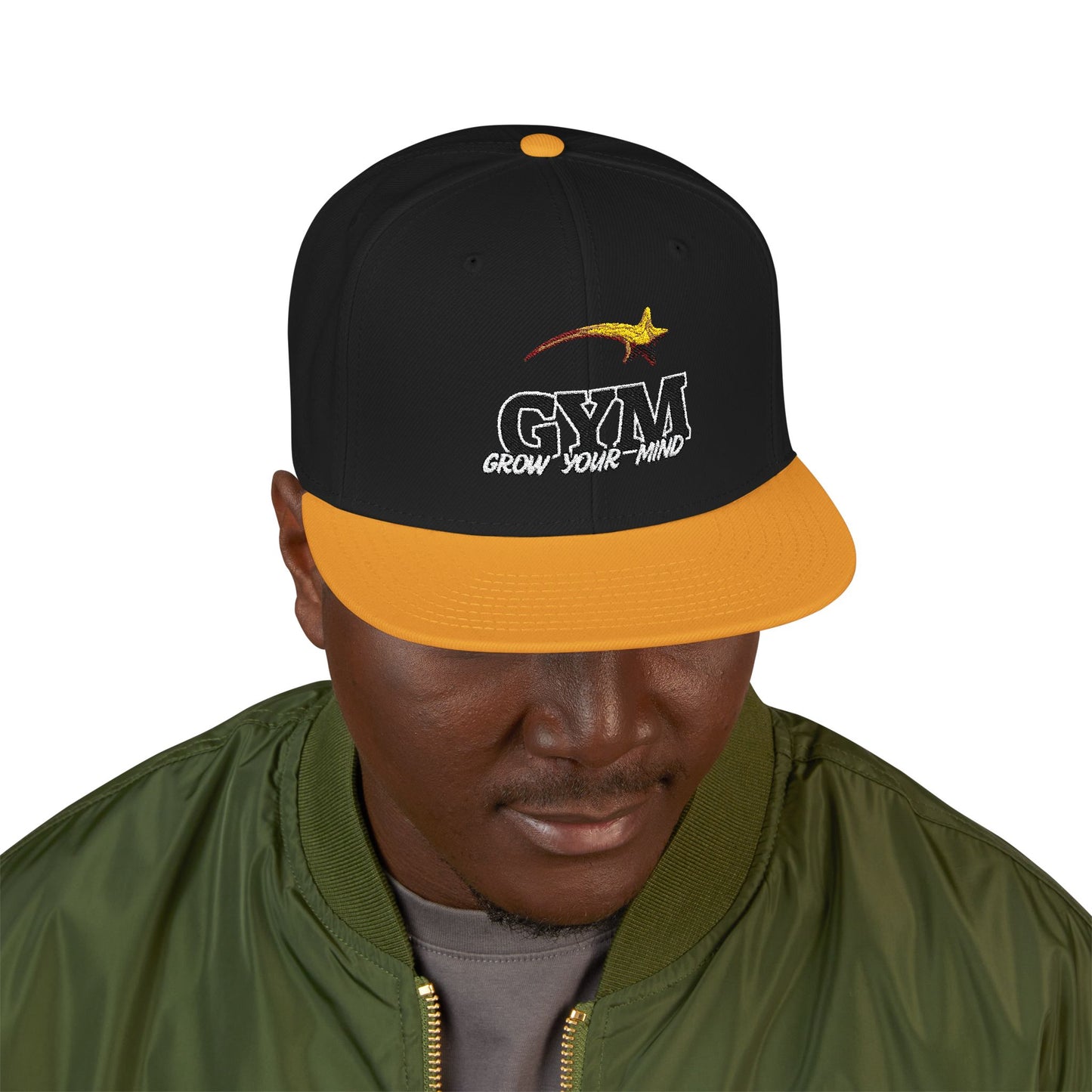 G.Y.M Flat Brim Snapback