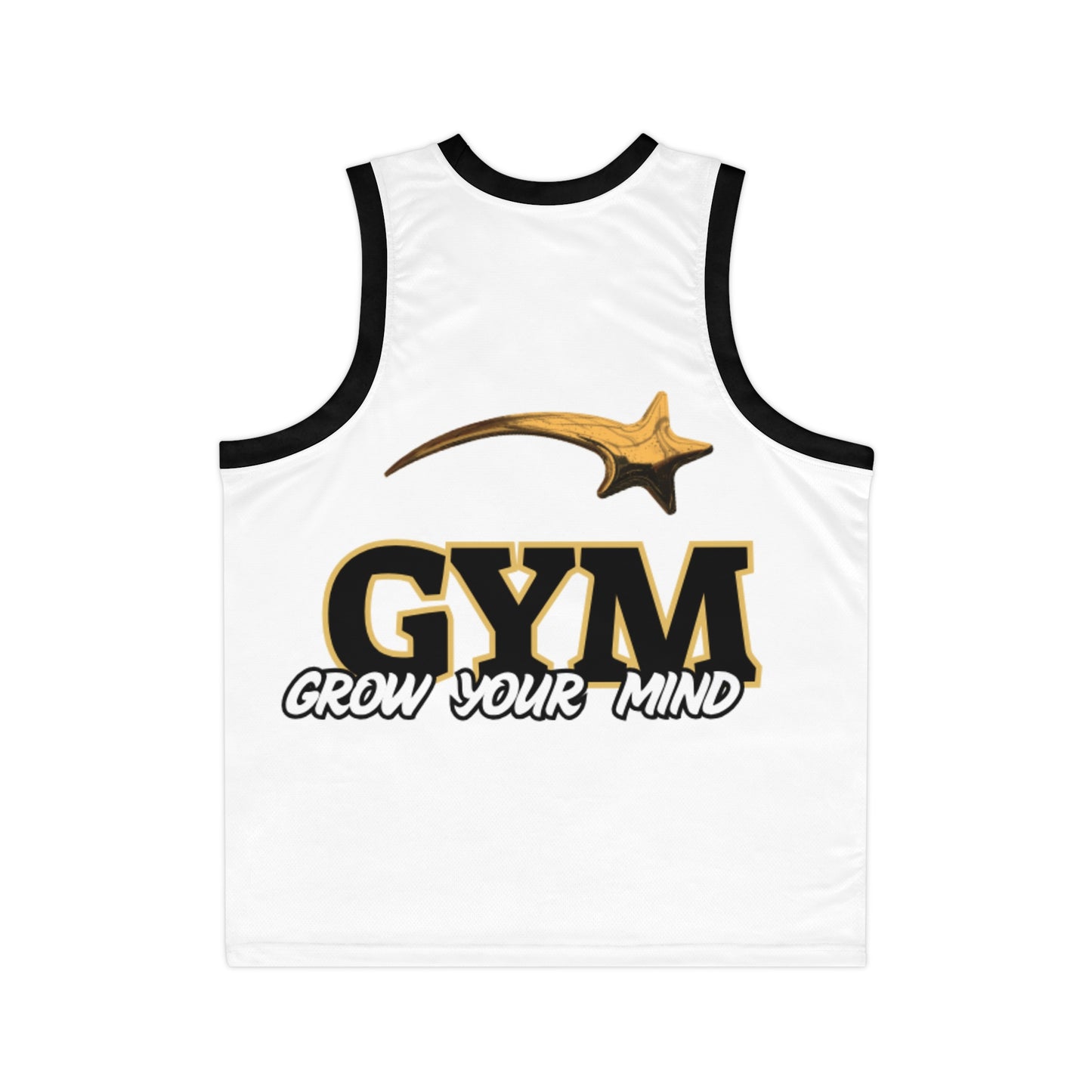 Motivational Unisex Basketball Jersey - Choose Yourself & Get Over It