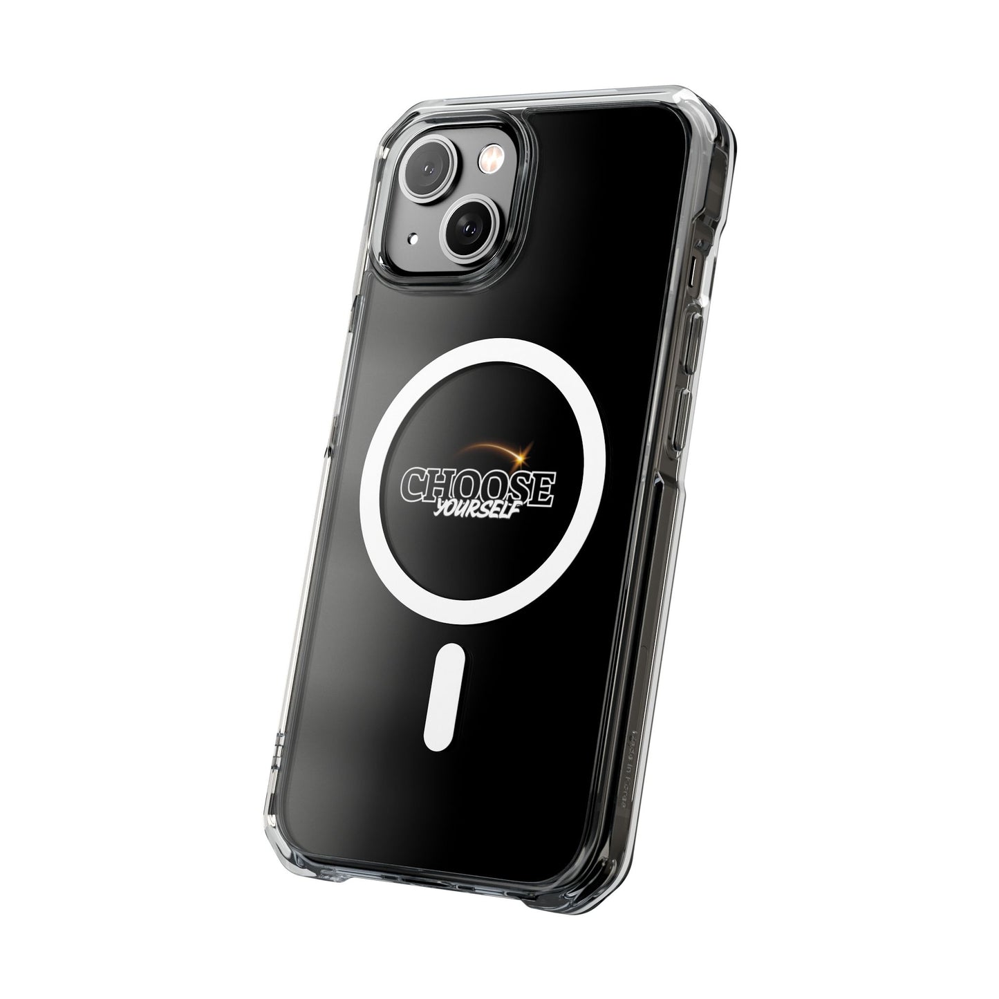 Magnetic Clear Impact Case - "Choose Yourself" Smartphone Cover