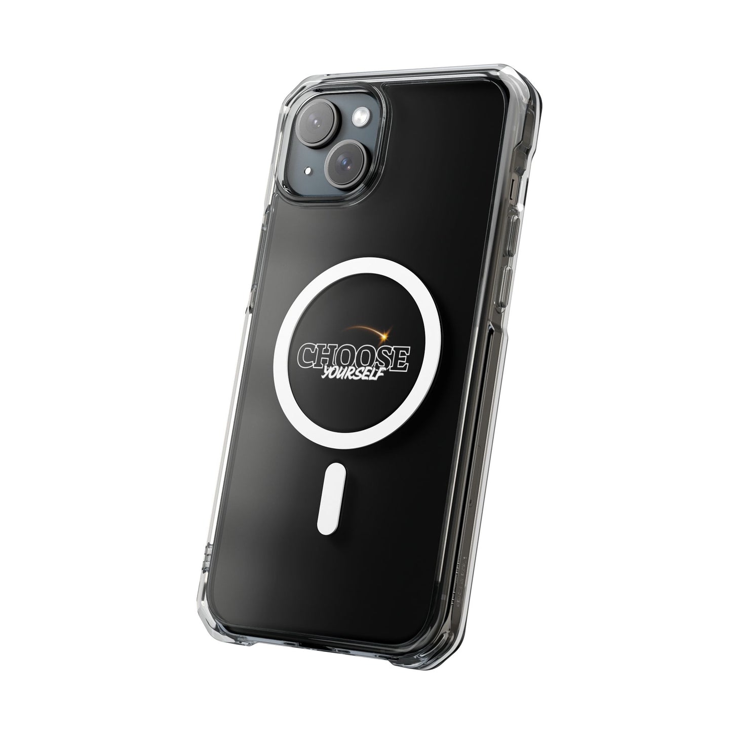 Magnetic Clear Impact Case - "Choose Yourself" Smartphone Cover