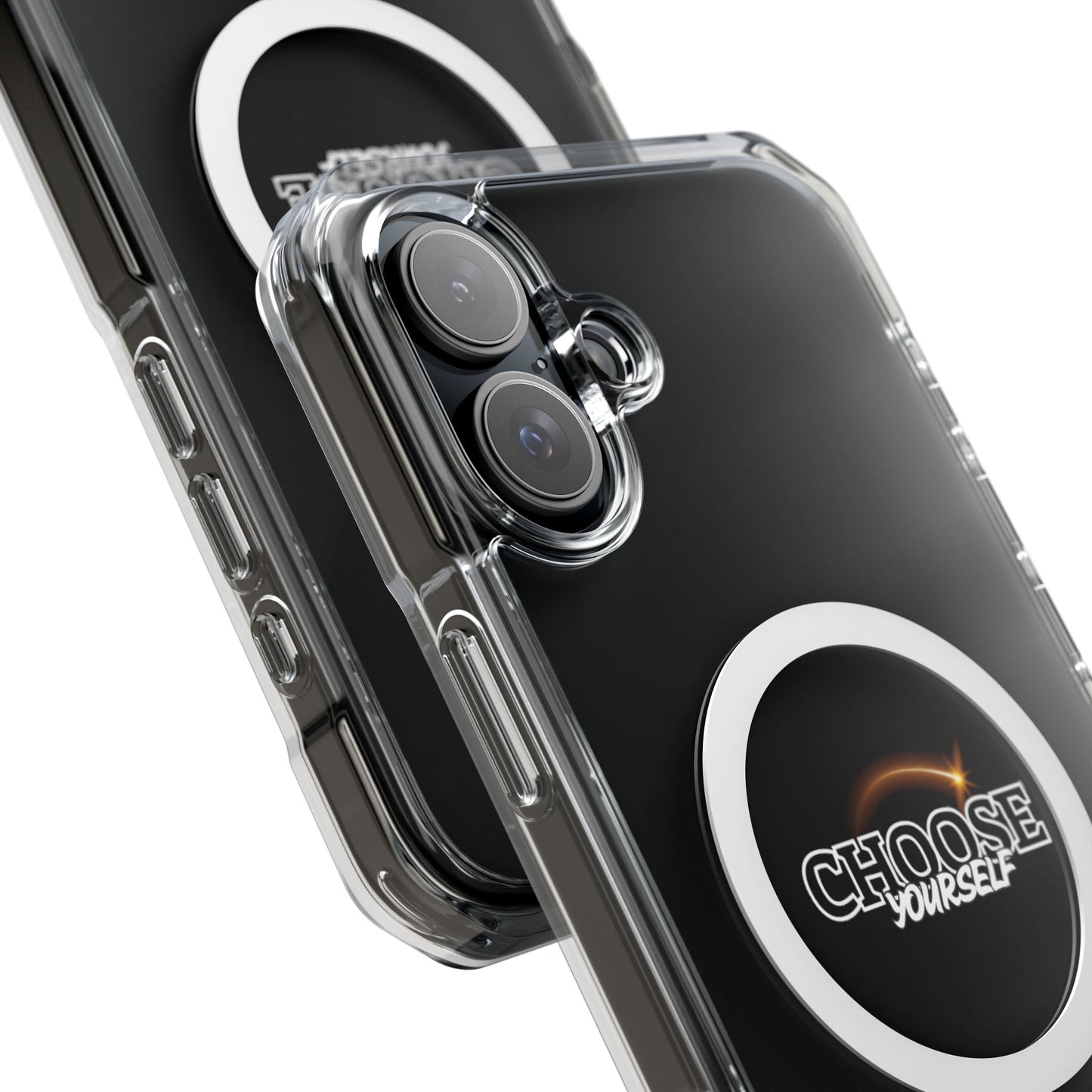 Magnetic Clear Impact Case - "Choose Yourself" Smartphone Cover