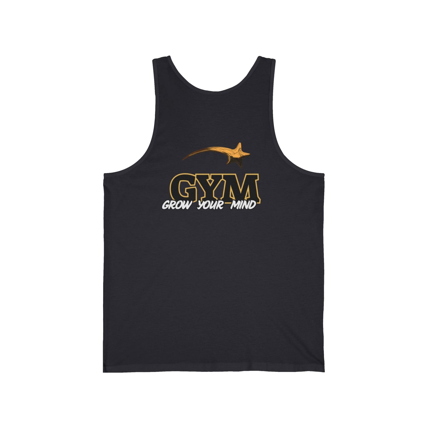 Motivational Unisex Jersey Tank - 'Be Yourself', Workout, Summer Wear, Gift for Friends, Fitness Apparel, Casual Tank Top