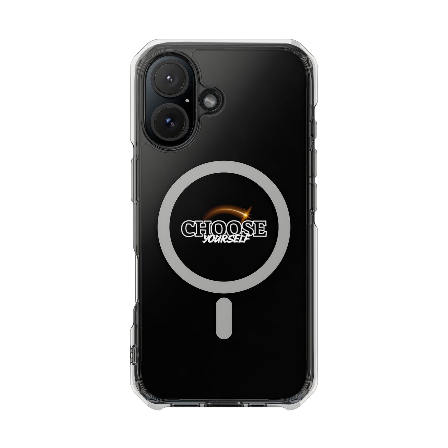Magnetic Clear Impact Case - "Choose Yourself" Smartphone Cover