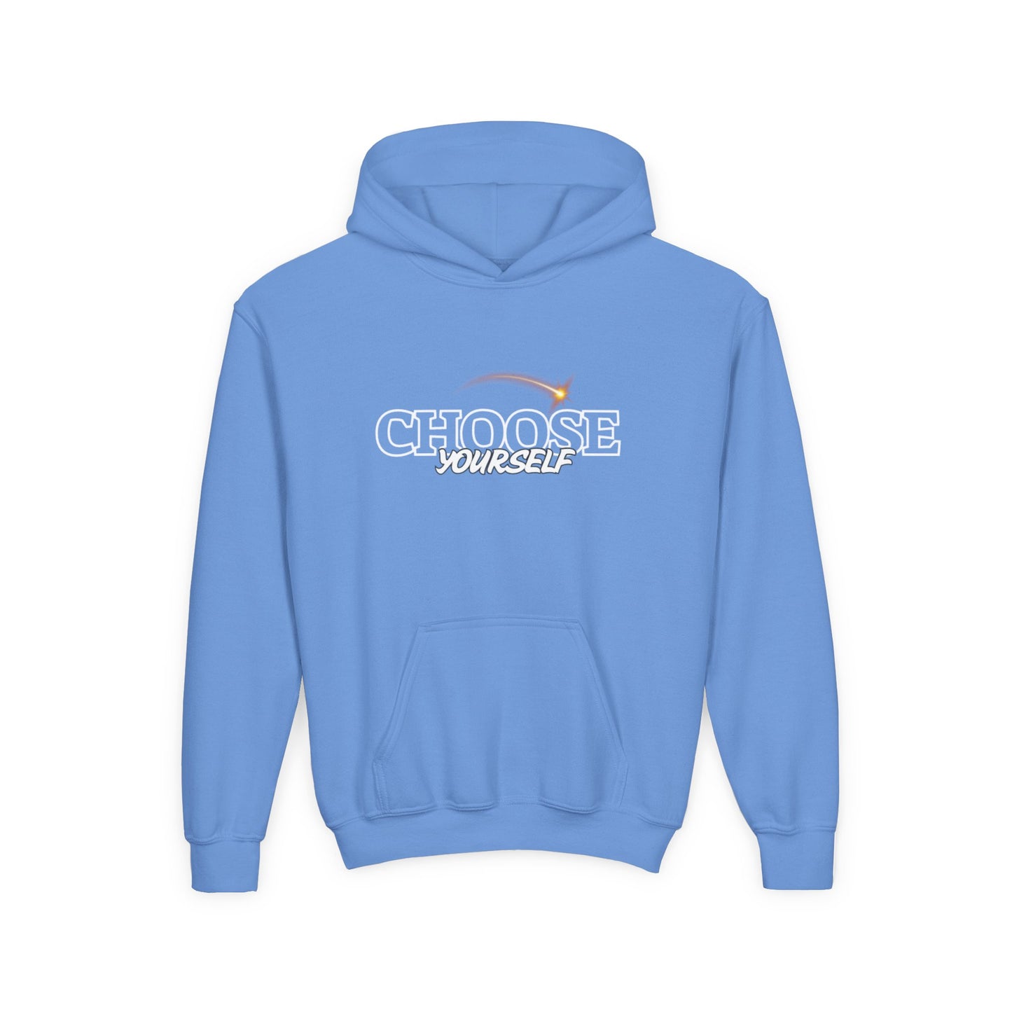 Choose Yourself Youth Hoodie — Inspirational Kids Pullover with 'Choose Yourself' Graphic