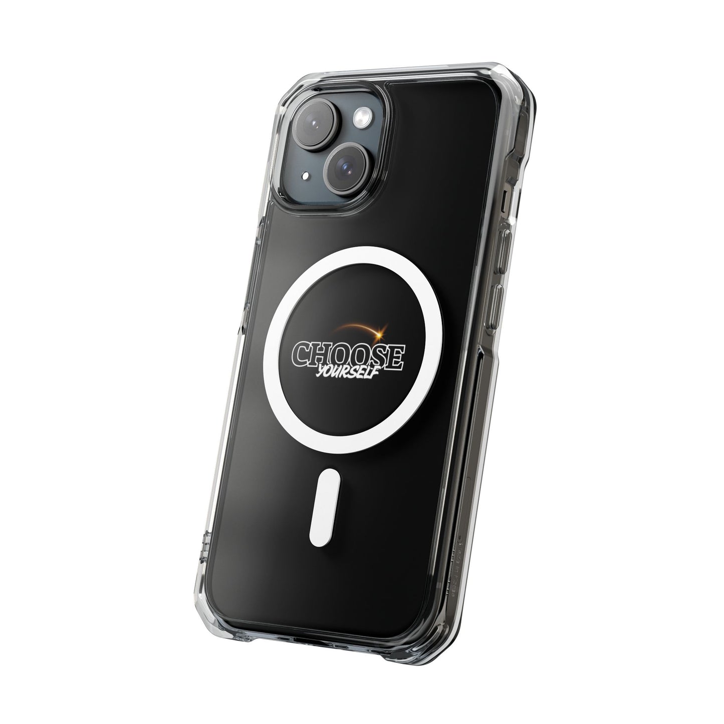 Magnetic Clear Impact Case - "Choose Yourself" Smartphone Cover