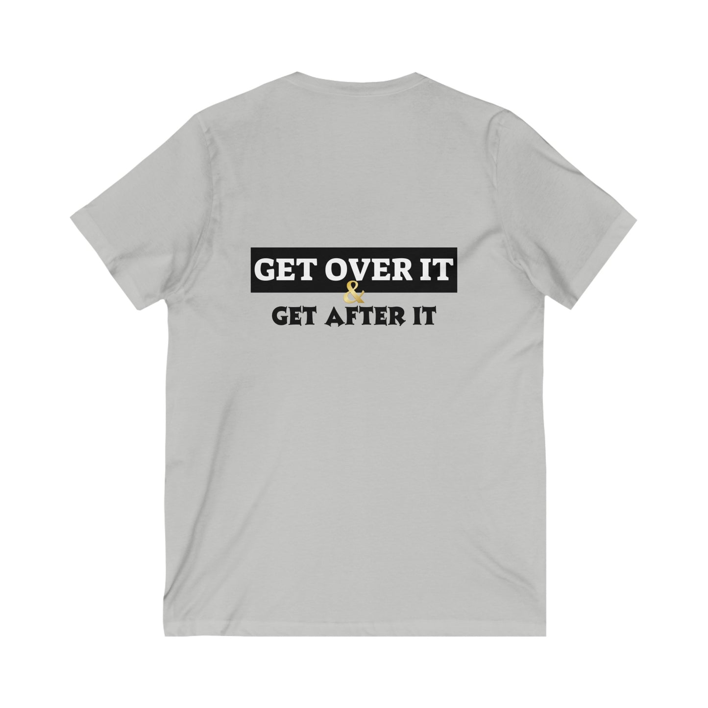 Unisex Jersey Short Sleeve V-Neck Tee